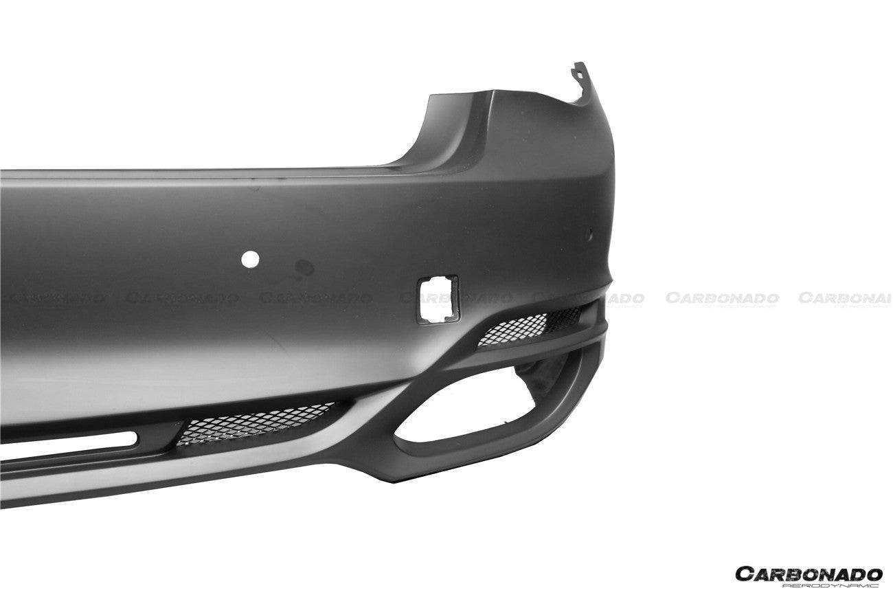 2009-2015 BMW 7 Series F01 F02 WD Style Rear Bumper W/Tips - Carbonado Aero