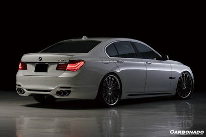 2009-2015 BMW 7 Series F01 F02 WD Style Rear Bumper W/Tips - Carbonado Aero