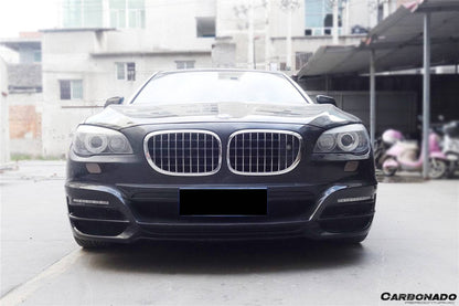 2009-2015 BMW 7 Series F01 F02 WD Style Front Bumper w/ led - Carbonado Aero
