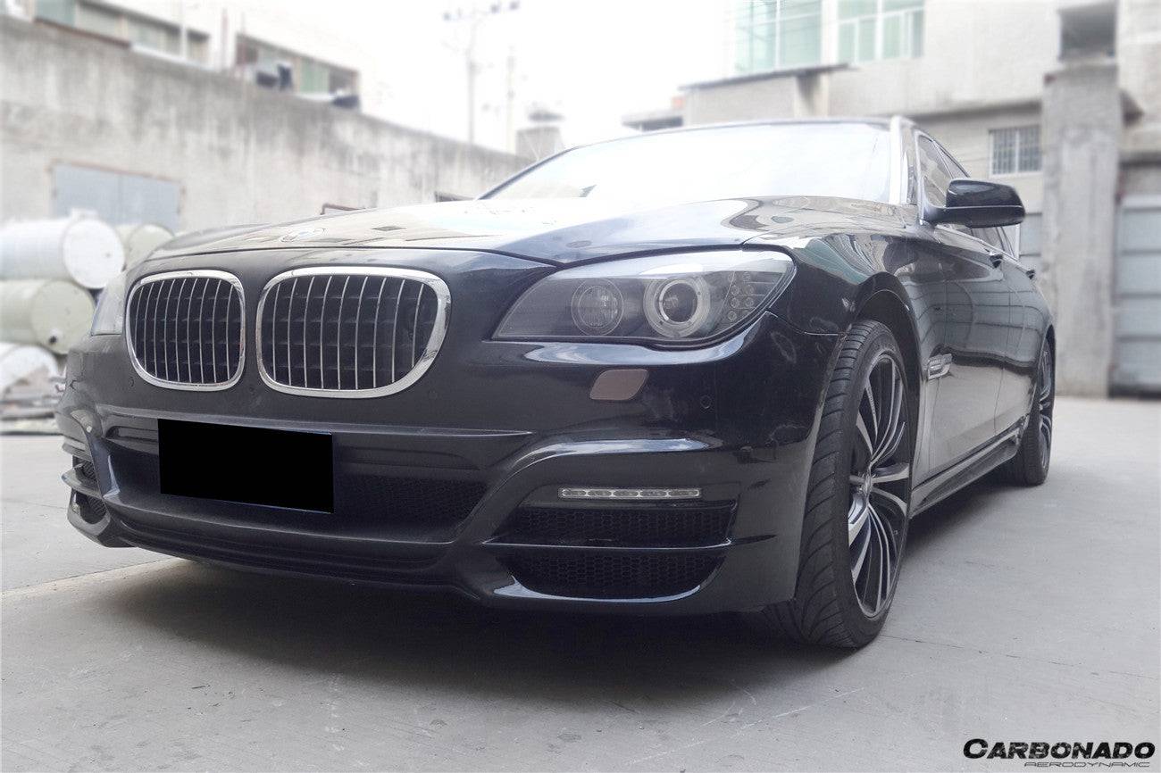 2009-2015 BMW 7 Series F01 F02 WD Style Front Bumper w/ led - Carbonado Aero