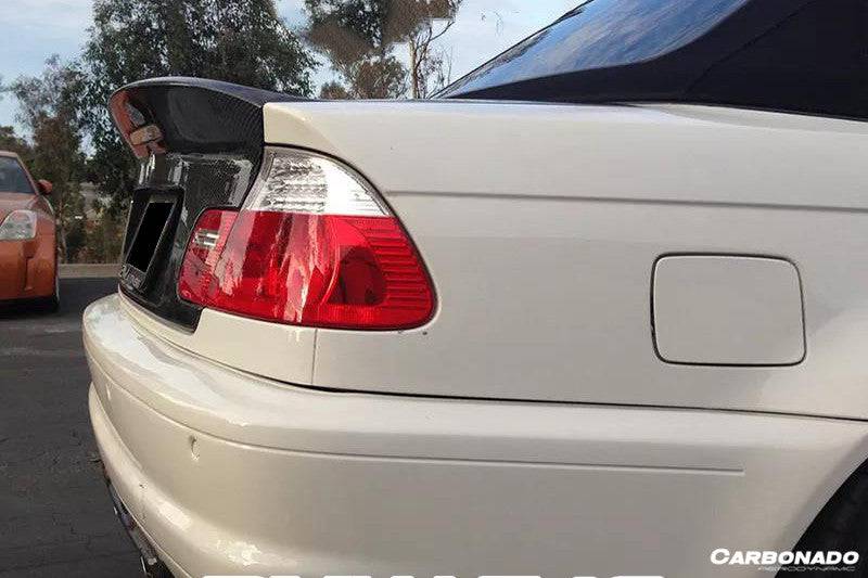 2001-2006 BMW E46 3 Series Coupe CSL Carbon Fiber Trunk - Carbonado Aero