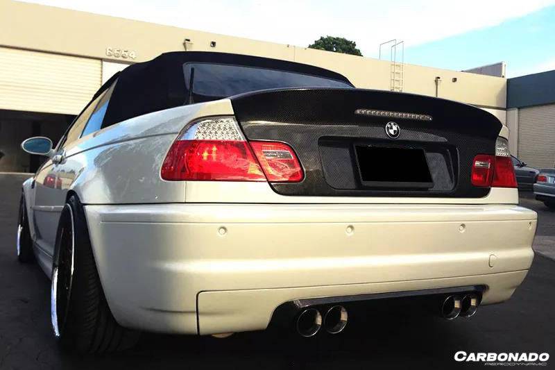 2001-2006 BMW E46 3 Series Coupe CSL Carbon Fiber Trunk - Carbonado Aero