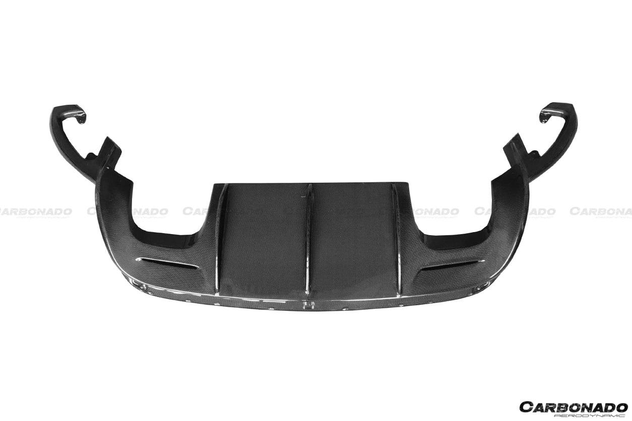 2009-2014 BMW E71 X6M VS Style Carbon Fiber Rear Diffuser - Carbonado Aero