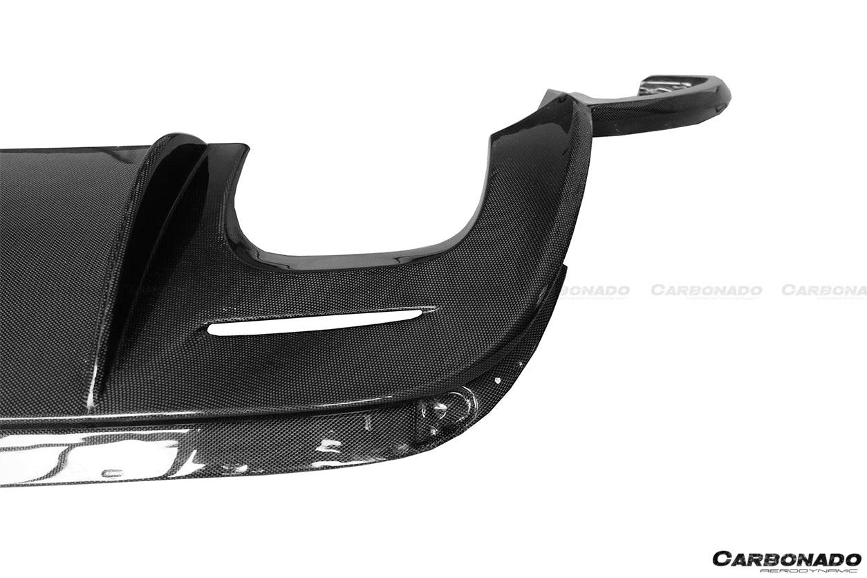 2009-2014 BMW E71 X6M VS Style Carbon Fiber Rear Diffuser - Carbonado Aero
