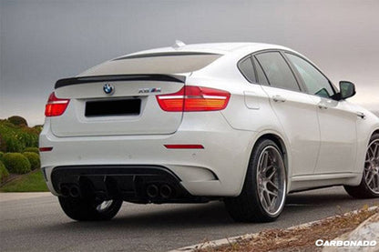 2009-2014 BMW E71 X6M AK Style Carbon Fiber Rear Diffuser - Carbonado Aero