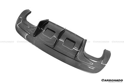 2009-2014 BMW E71 X6M AK Style Carbon Fiber Rear Diffuser - Carbonado Aero