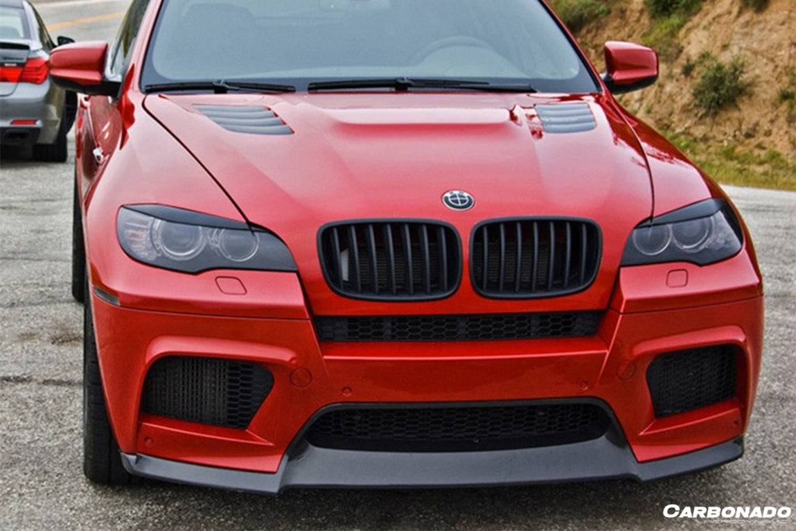 2009-2014 BMW E70 E71 X5M X6M VS Style Carbon Fiber Front Lip - Carbonado Aero