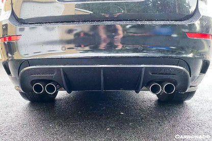 2009-2014 BMW E71 X6M VS Style Carbon Fiber Rear Diffuser - Carbonado Aero