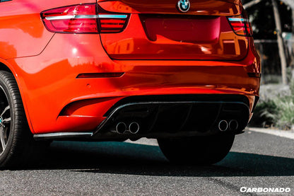 2009-2014 BMW E71 X6M VS Style Carbon Fiber Rear Diffuser - Carbonado Aero