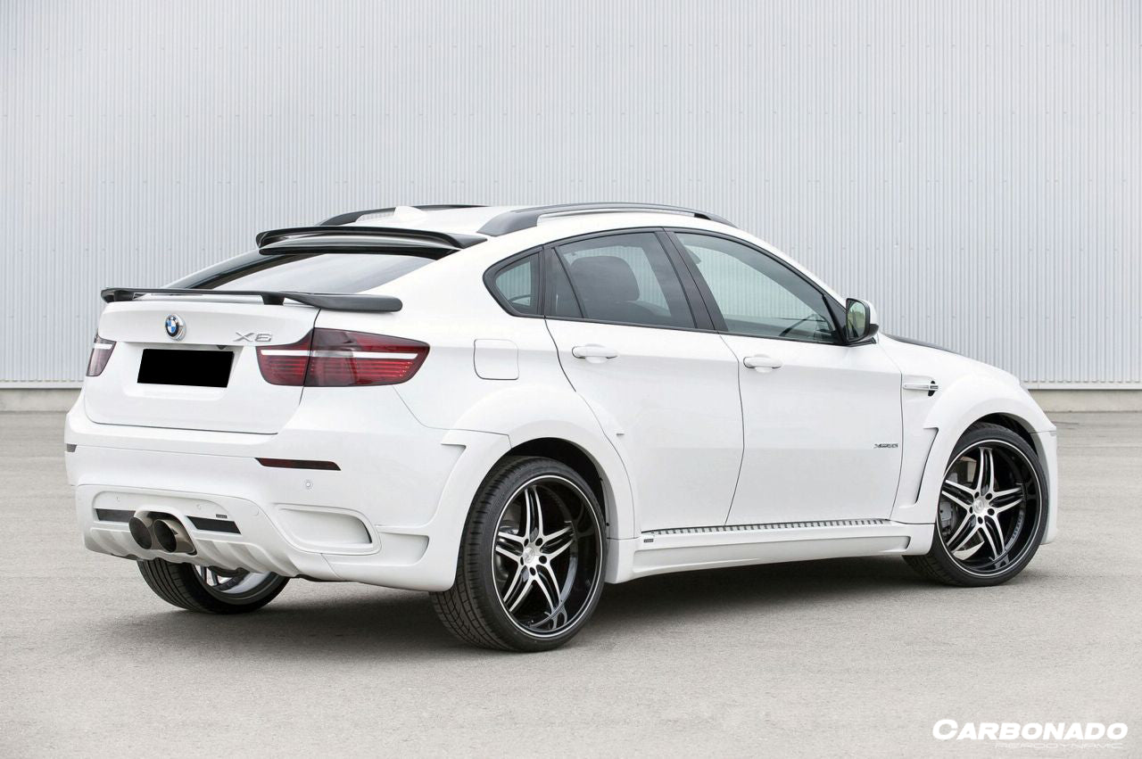 2009-2014 BMW E71 X6  X6M HM Style Carbon Fiber Trunk Spoiler
