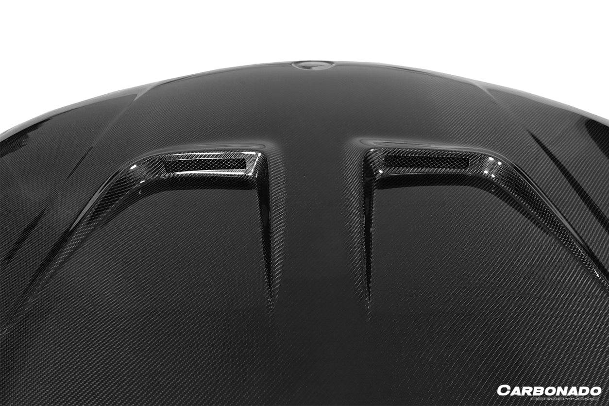 2008-2013 BMW E82 E88 1M 1 Series AP Style Carbon Fiber Hood - Carbonado Aero
