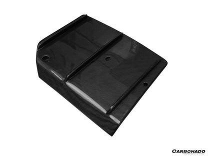 2008-2013 BMW E82 E88 1M RZ Style Carbon Fiber Rear Lip  Rear Diffuser Undertray