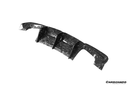2008-2013 BMW E82 E88 1M RZ Style Carbon Fiber Rear Lip  Rear Diffuser Undertray