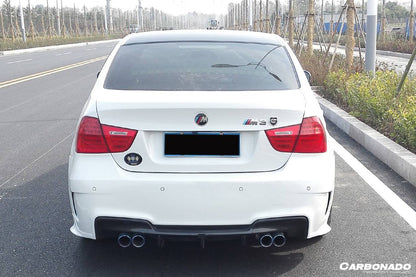 2006-2012 BMW 3 Series E90 1M Style Rear Bumper - Carbonado Aero