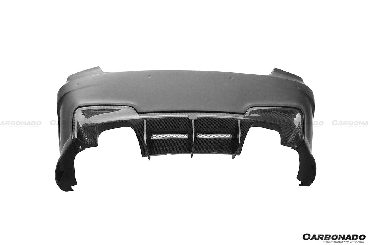 2006-2012 BMW 3 Series E90 1M Style Rear Bumper - Carbonado Aero