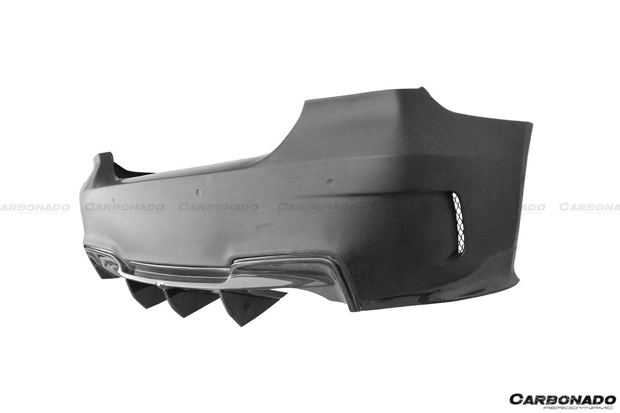 2008-2012 BMW 3 Series E90 LCI 1M Style Full Body Kit - Carbonado Aero