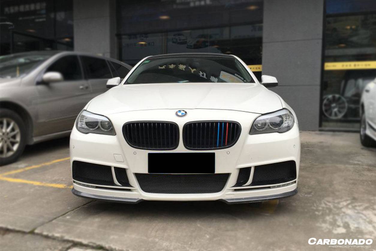 2011-2016 BMW F10 F18 5 Series HM Style Front Bumper - Carbonado Aero