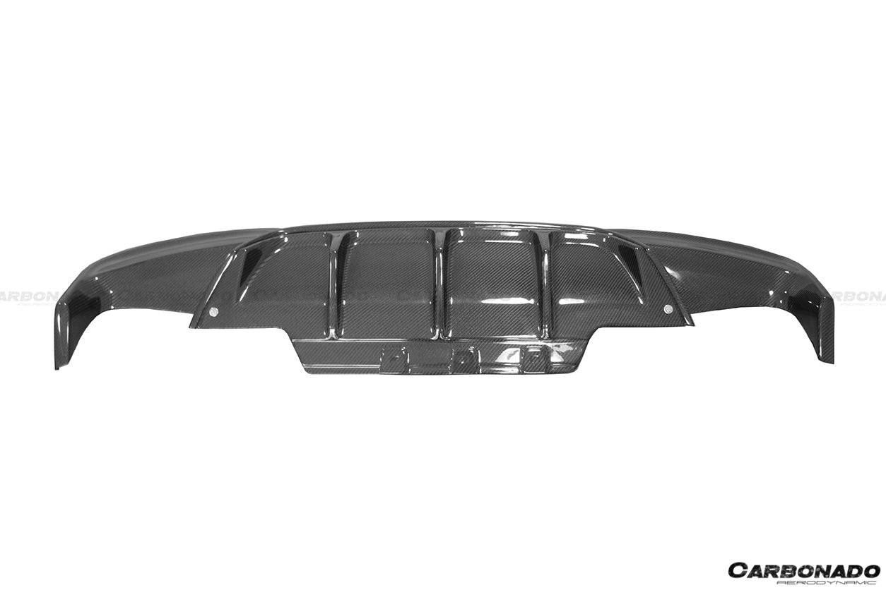 2012-2018 BMW F12 F13 M6 MP Style Carbon Fiber Rear Lip - Carbonado Aero