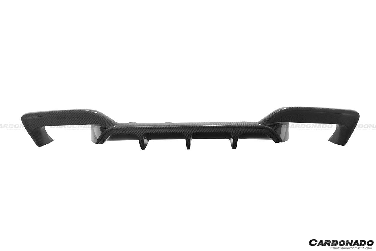 2012-2018 BMW F12 F13 M6 MP Style Carbon Fiber Rear Lip - Carbonado Aero