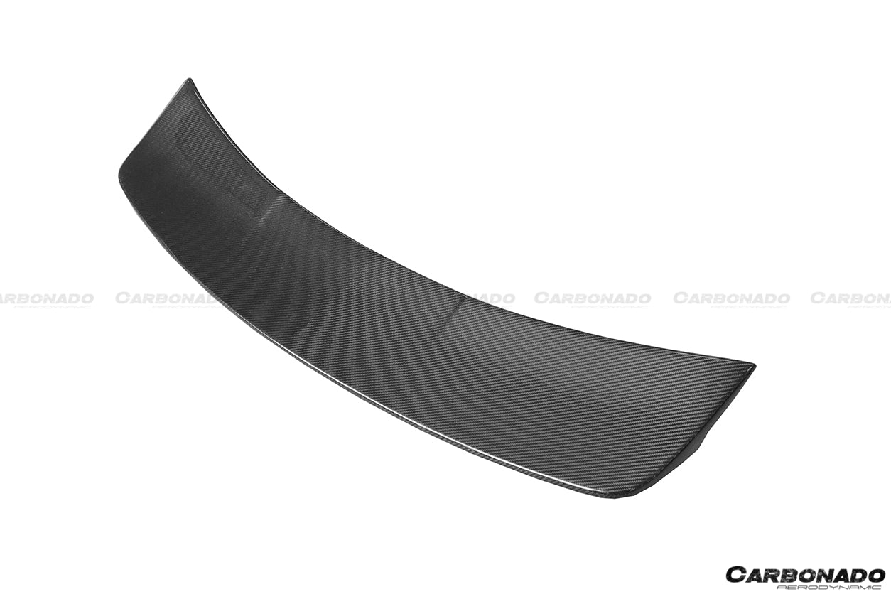 2014-2020 BMW F82 M4 Coupe DE Style Carbon Fiber Trunk Spoiler - Carbonado Aero