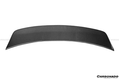 2014-2020 BMW F82 M4 Coupe DE Style Carbon Fiber Trunk Spoiler - Carbonado Aero