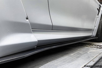 2014-2020 BMW F82/F83 M4 DE Style Carbon Fiber Side Skirts - Carbonado Aero