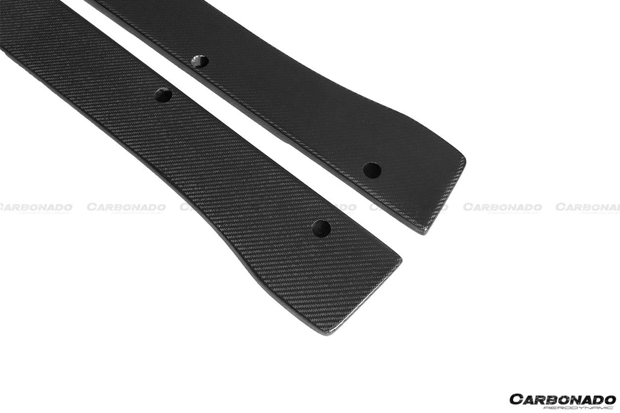 2014-2020 BMW F82/F83 M4 DE Style Carbon Fiber Side Skirts - Carbonado Aero