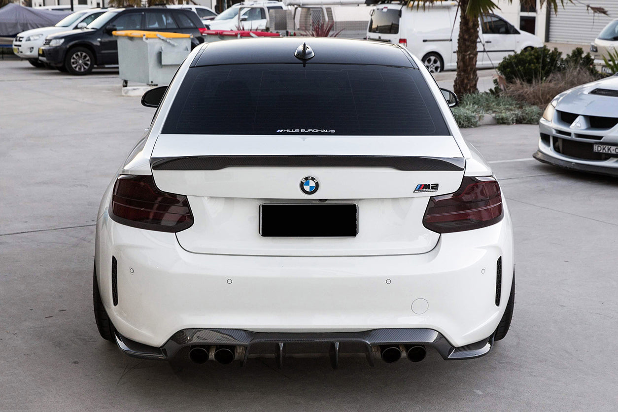 2016-2020 BMW M2 F87 VRS Style Carbon FIber Rear Lip