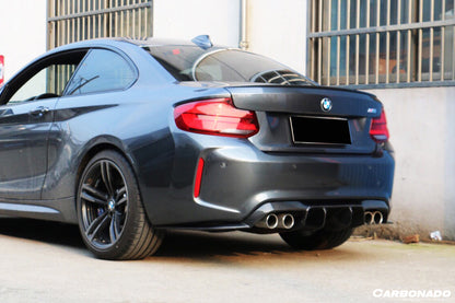 2016-2020 BMW M2 F87 VRS Style Carbon FIber Rear Lip