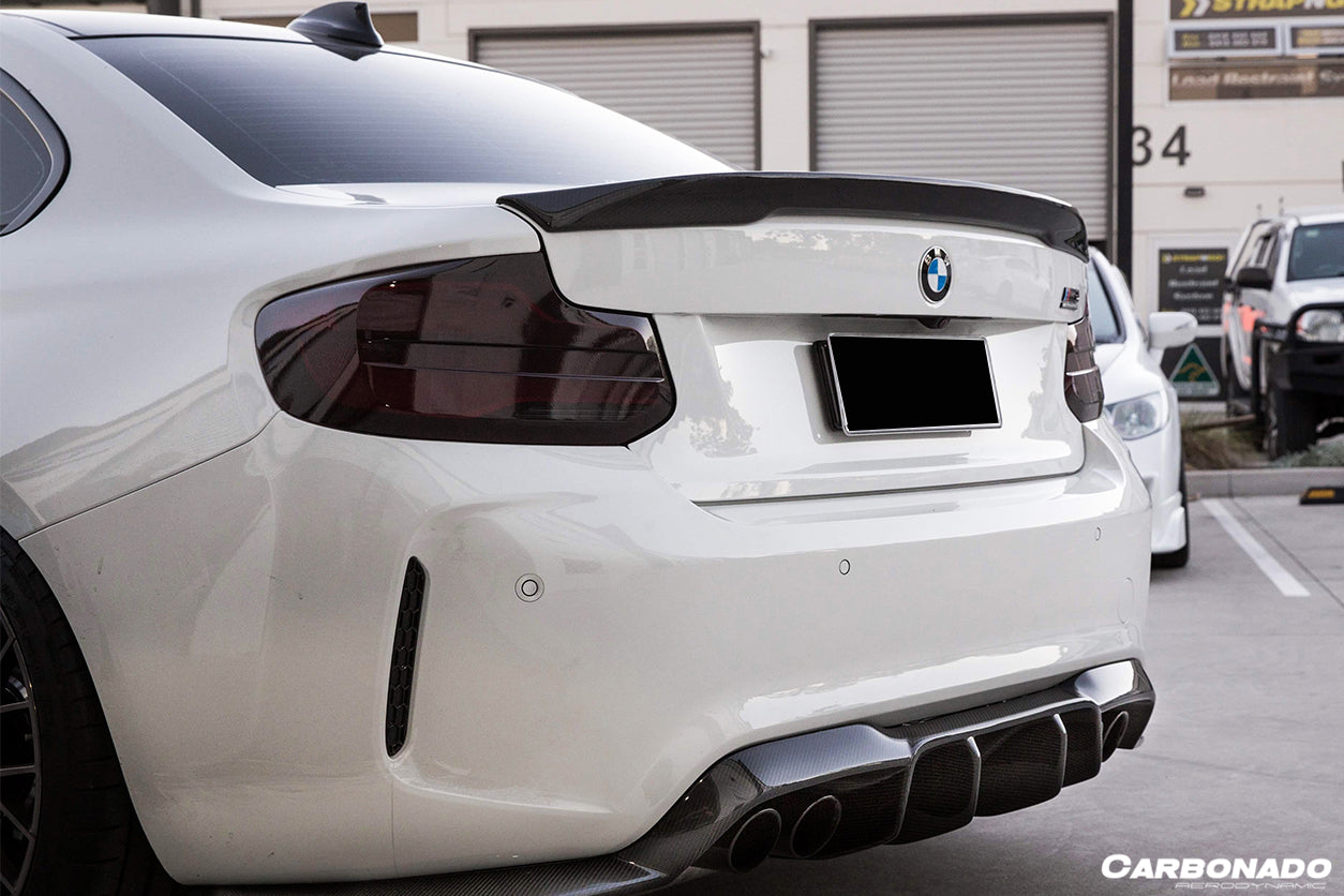 2016-2020 BMW M2 F87 VRS Style Carbon FIber Rear Lip