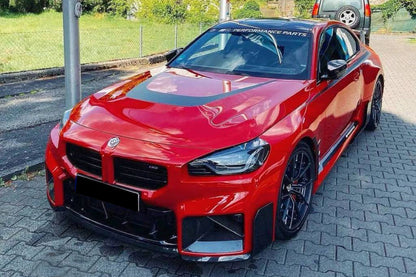 2021-2024 BMW M2 G87 OD-AP Style Dry Carbon Fiber Down Grille