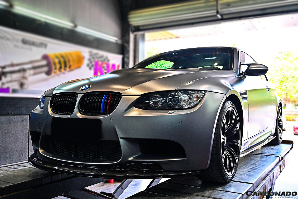 2008-2012 BMW M3 E90 & E92 & E93 GTSII Style Carbon Fiber Front Lip