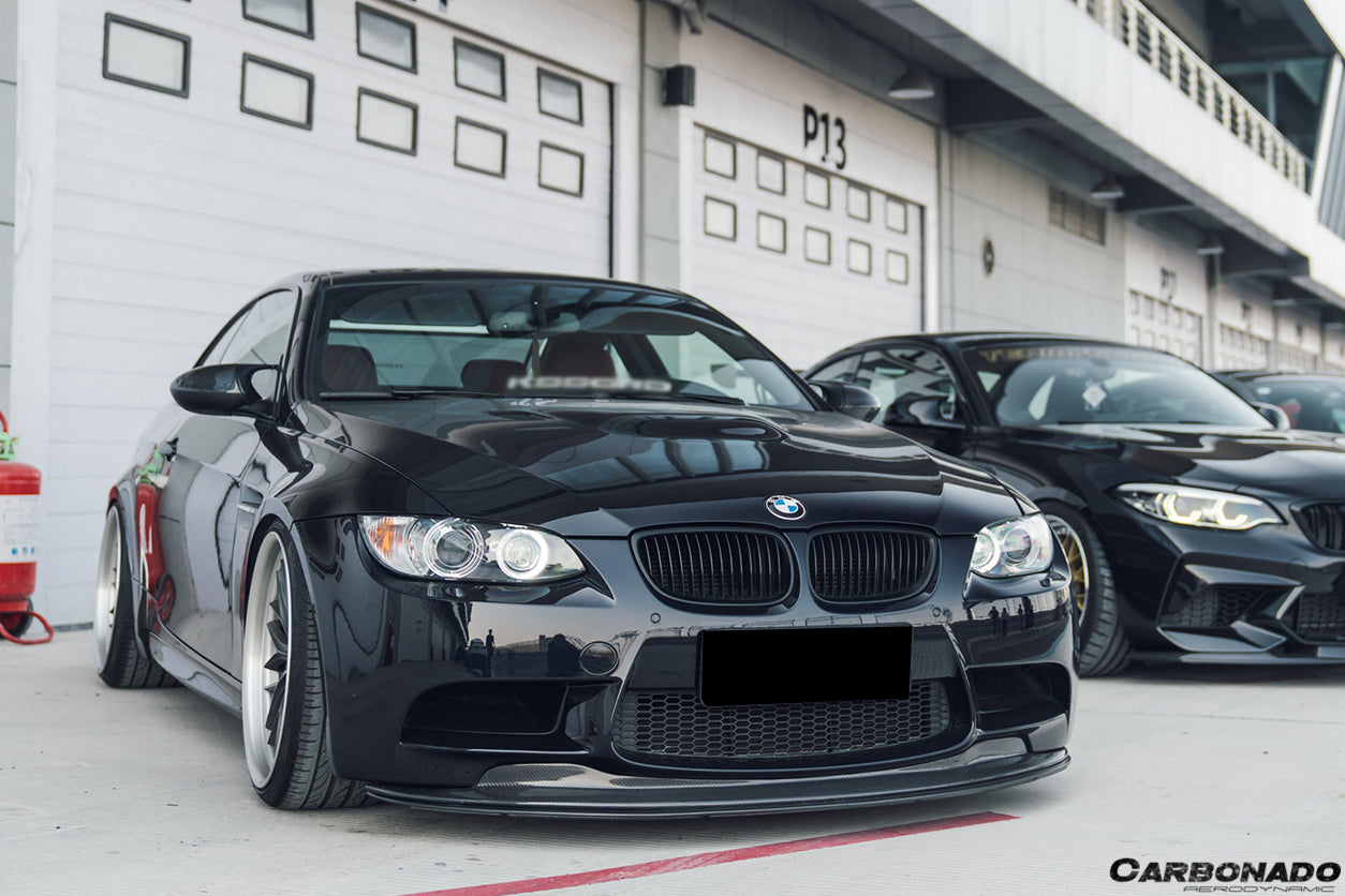 2008-2012 BMW M3 E90 & E92 & E93 GTSII Style Carbon Fiber Front Lip