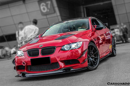 2008-2012 BMW M3 E90  E92  E93 KA Style Carbon Fiber Canards
