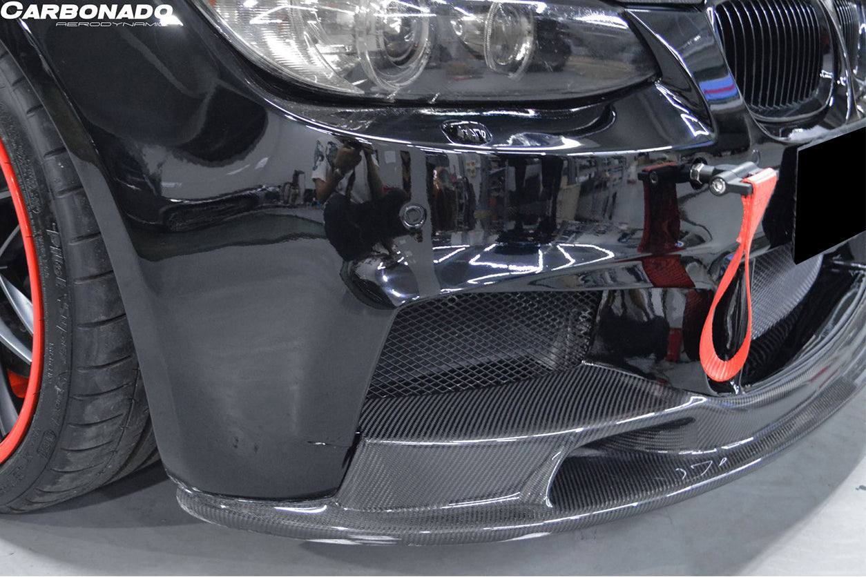 2008-2012 BMW M3 E90/E92/E93 VRS Style Carbon Fiber Lip - Carbonado Aero