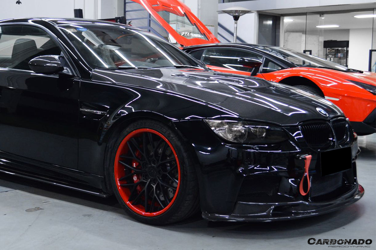 2008-2012 BMW M3 E90   E92    E93 VRS Style Carbon Fiber Lip