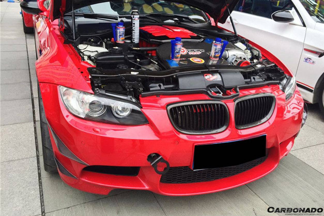 2008-2012 BMW M3 E90/E92/E93 KA Style Carbon Fiber Canards - Carbonado Aero