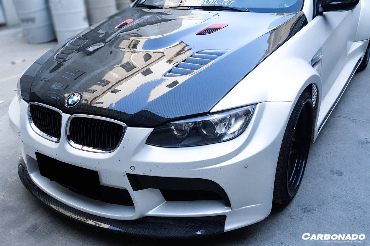 2008-2011 BMW M3 E92/E93 VRS Style Carbon Fiber Hood - Carbonado Aero
