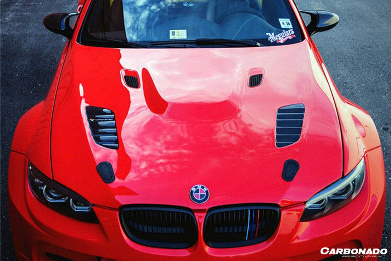 2008-2011 BMW M3 E92 & E93 VRS Style Carbon Fiber Hood - Carbonado