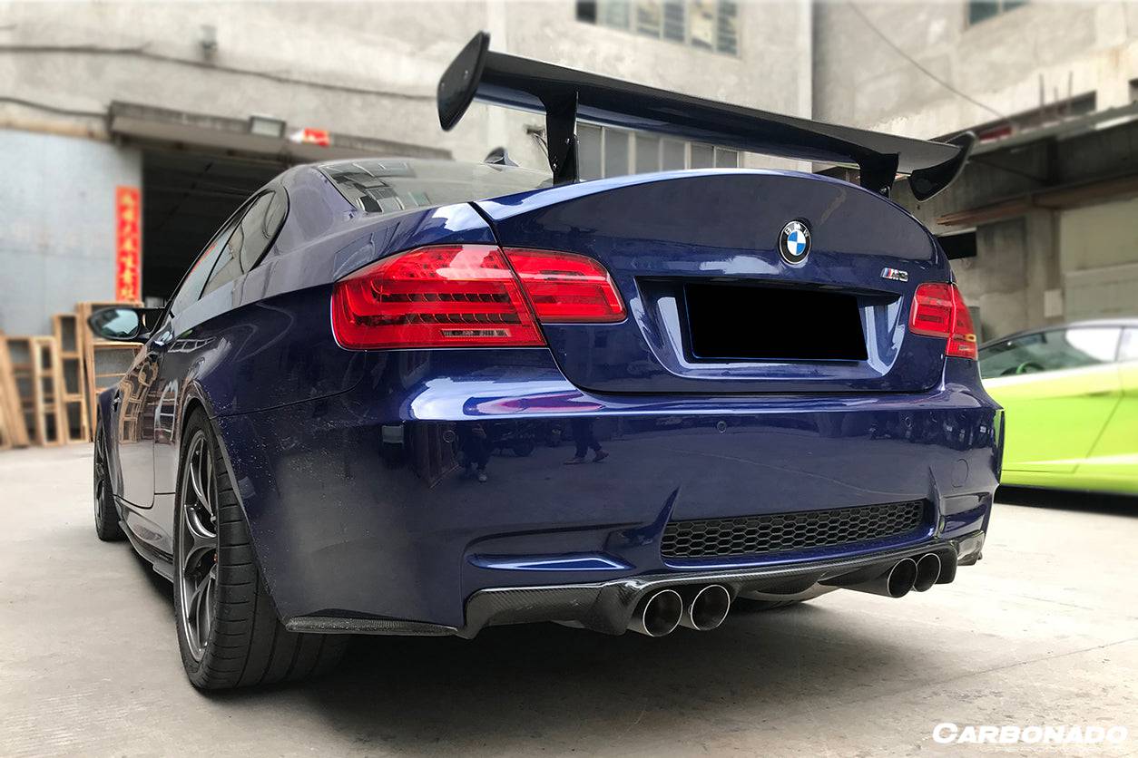 2008-2012 BMW M3 E92/E93 VA Style Carbon Fiber Rear Lip - Carbonado Aero