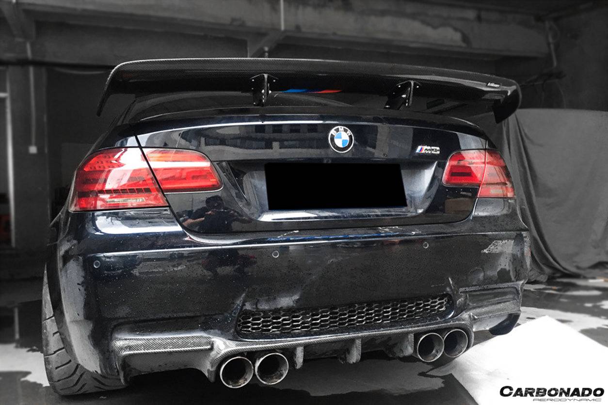 2008-2013 BMW 3 Series/M3 E92 VA2 Style Carbon Fiber Trunk Spoiler - Carbonado Aero