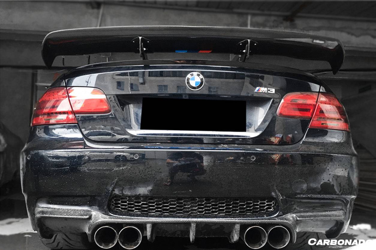 2008-2013 BMW 3 Series/M3 E92 VA2 Style Carbon Fiber Trunk Spoiler - Carbonado Aero