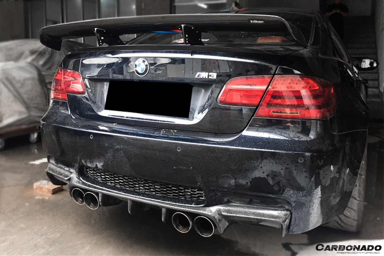 2008-2013 BMW 3 Series/M3 E92 VA2 Style Carbon Fiber Trunk Spoiler - Carbonado Aero
