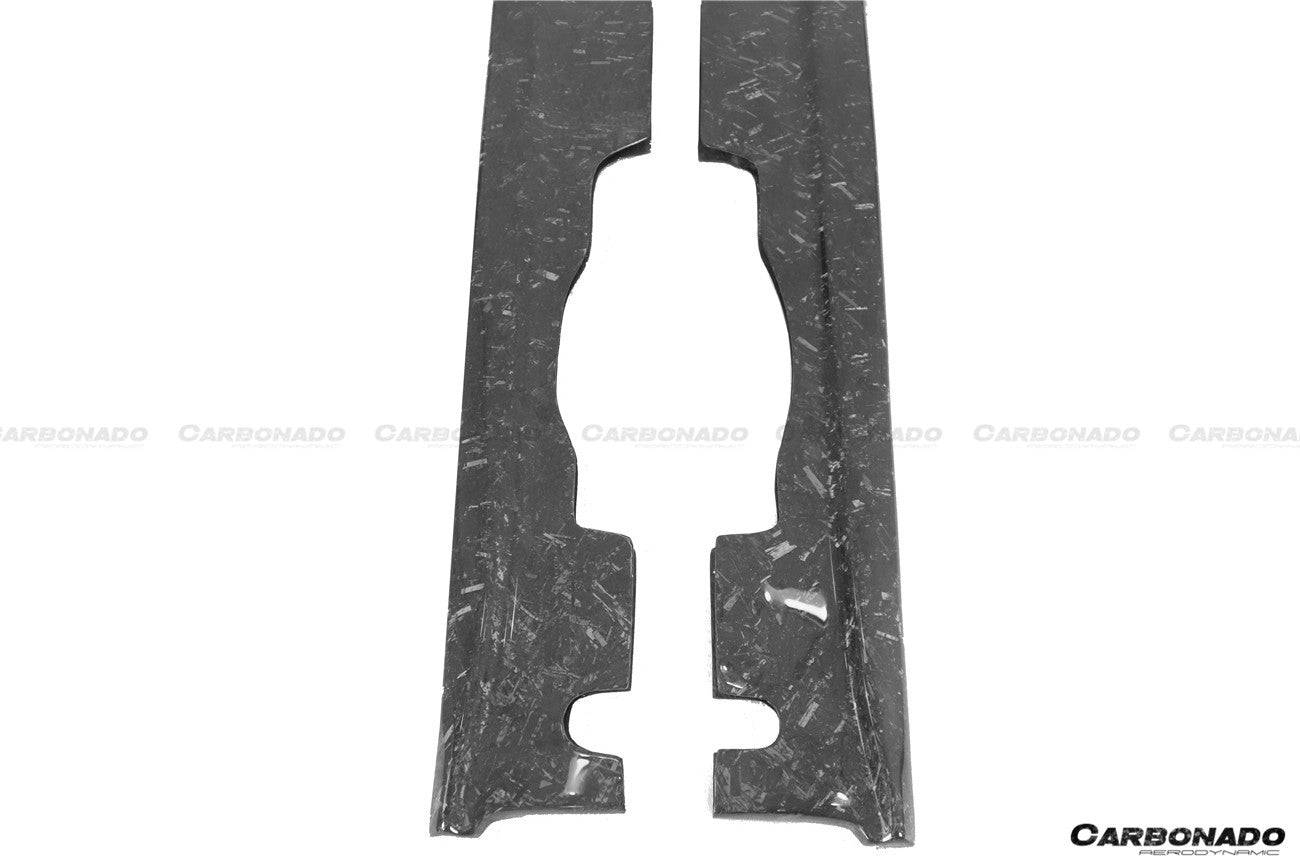 2008-2012 BMW M3 E92/E93 ET Style Carbon Fiber Side Skirts Under Board - Carbonado Aero