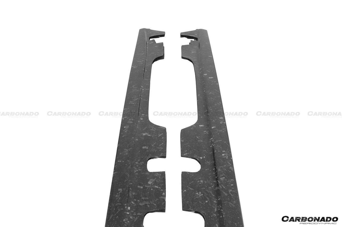 2008-2012 BMW M3 E92/E93 ET Style Carbon Fiber Side Skirts Under Board - Carbonado Aero