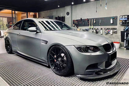 2008-2012 BMW M3 E92/E93 ET Style Carbon Fiber Side Skirts Under Board - Carbonado Aero