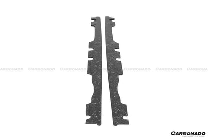 2008-2012 BMW M3 E92/E93 ET Style Carbon Fiber Side Skirts Under Board - Carbonado Aero