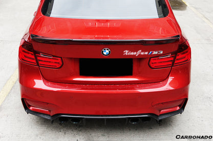 2014-2020 BMW M3 F80 3 Series F30 F35 VRS Style Carbon Fiber Trunk Spoiler