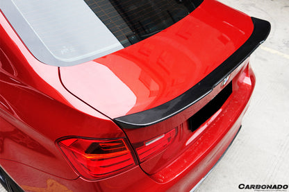 2014-2020 BMW M3 F80/ 3 Series F30 F35 VRS Style Carbon Fiber Trunk Spoiler - Carbonado Aero