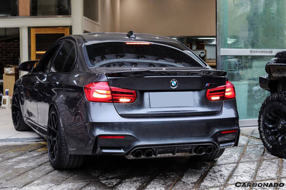 2014-2020 BMW M3 F80/ 3 Series F30 F35 VRS Style Carbon Fiber Trunk Spoiler - Carbonado Aero